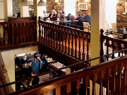 The Opus Cafe dining room